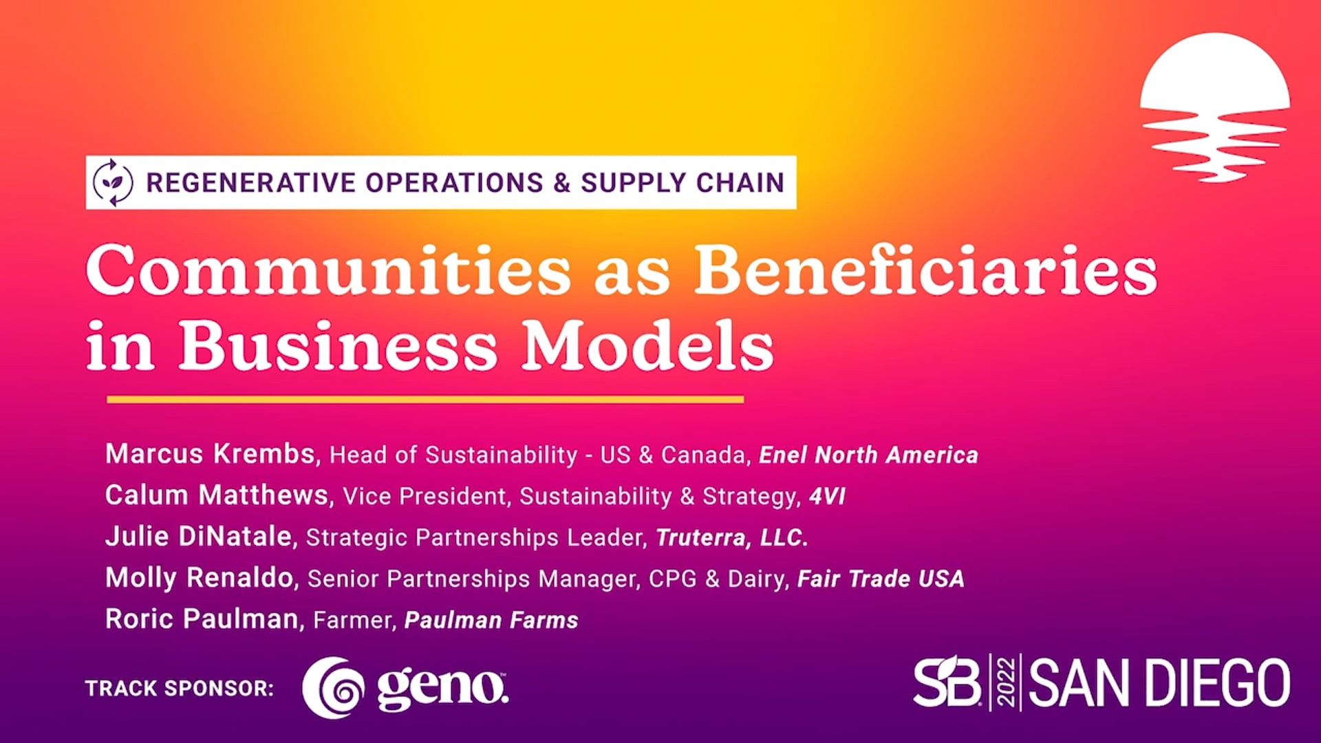 Communities as Beneficiaries in Business Models