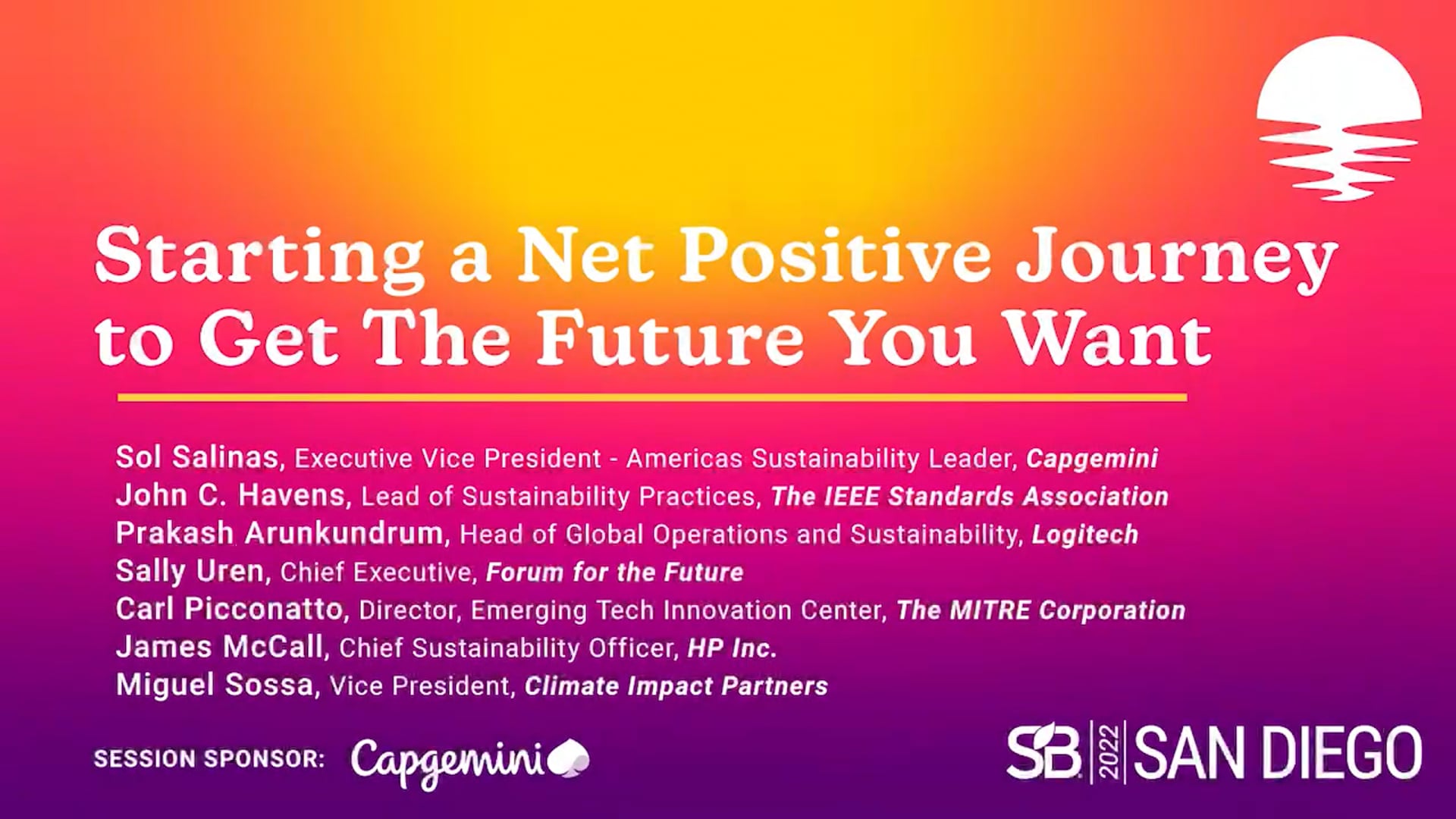 Starting a Net Positive Journey to Get The Future You Want