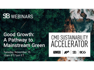 SB Webinar - Good Growth: A Pathway to Mainstream Green