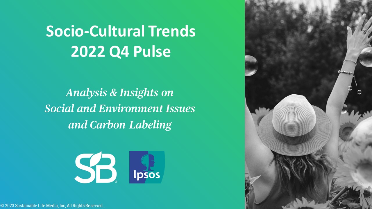 Socio-Cultural Trends: 2022 Q4 Pulse Report