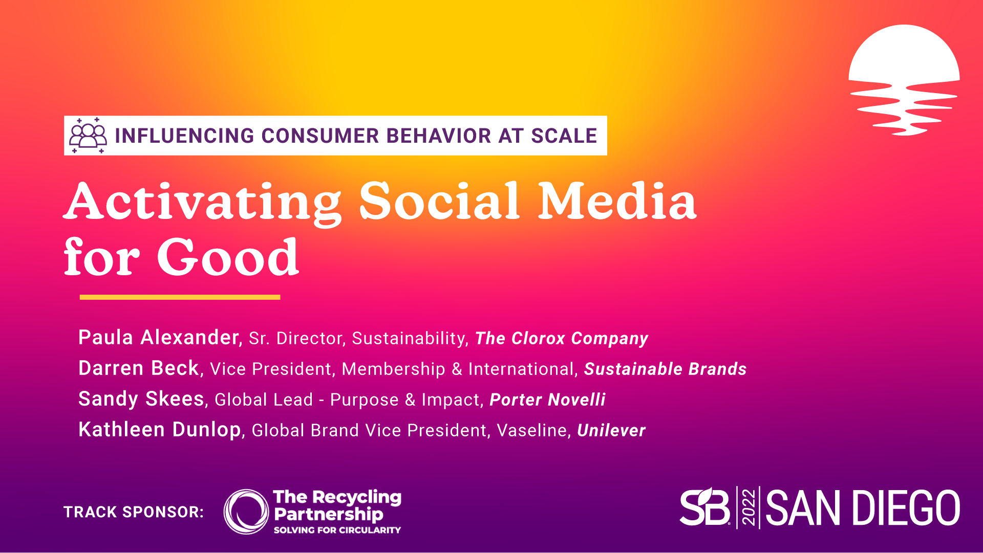 Activating Social Media for Good