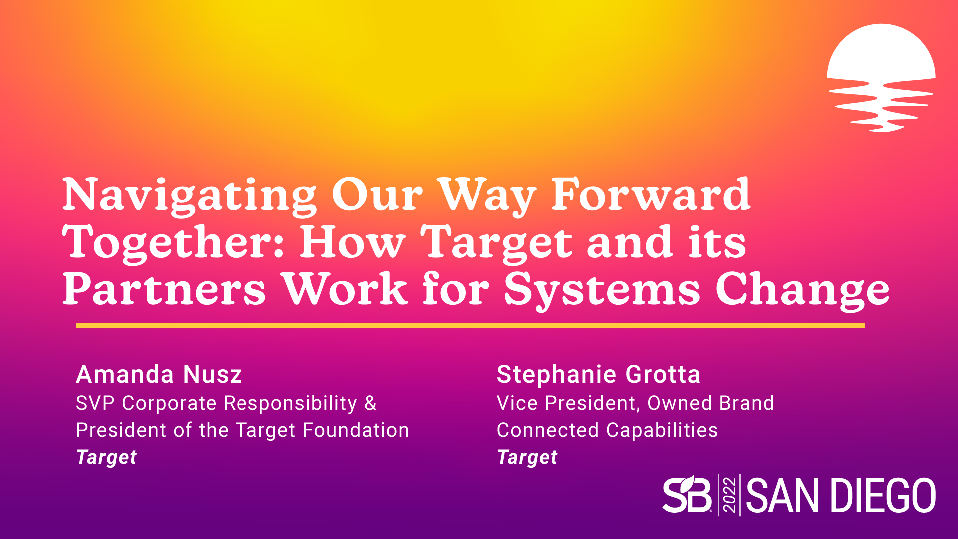 Navigating Our Way Forward Together: How Target and its Partners Work for Systems Change