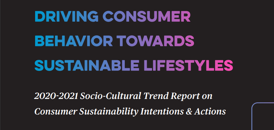 SB Socio-Cultural Trends: Driving Consumer Behavior Towards Sustainable Lifestyles