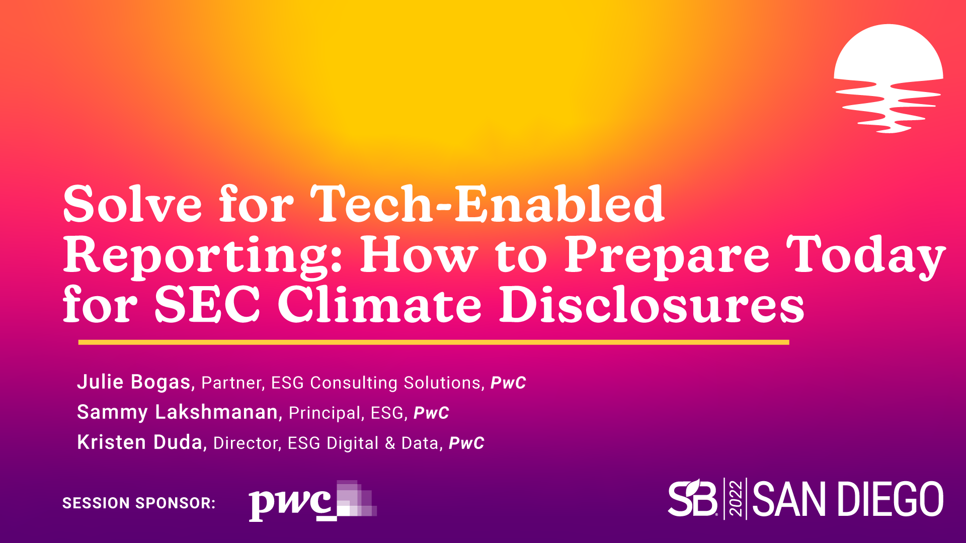 Solve for Tech-Enabled Reporting: How to Prepare Today for SEC Climate Disclosures