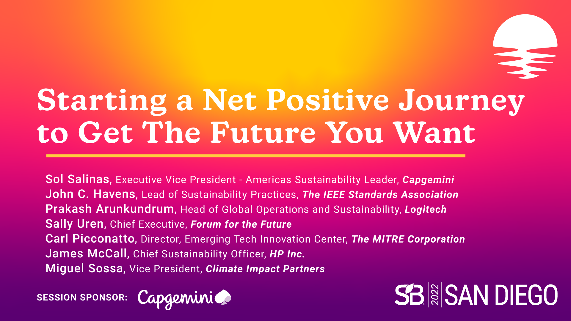 Starting a Net Positive Journey to Get The Future You Want