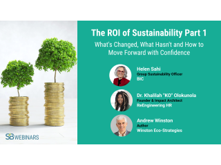 The ROI of Sustainability Part 1